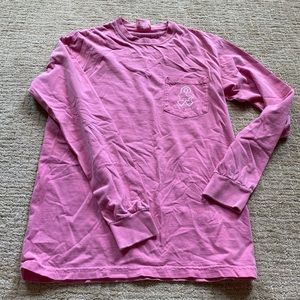 Ivoryella pink breast cancer long sleeve shirt